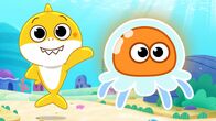 Baby Sharks große Show – L-R: Baby Shark, Bloop