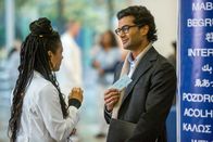 New Amsterdam – Freema Agyeman (Dr. Helen Sharpe), Sendhil Ramamurthy (Dr. Akash Panthaki).