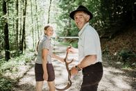 Heimatleuchten – Seit 8 Jahren lebt die Familie Kirchweger in dem Förster-Diensthaus in den Kalkalpen im Nationalpark. Das Ehepaar hat 8 gemeinsame Kinder.