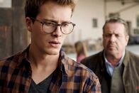 Watzmann ermittelt – Beissl (Andreas Giebel, r.) befragt den Schüler Korbinian Aschauer (Lucas Bauer, l.).