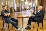 kulTOUR mit Holender – L-R: Tobias Moretti im Gespräch mit Ioan Holender