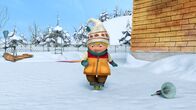 Snowsnaps' Winterspiele – Wenn Sami den Boden berührt, verliert er.