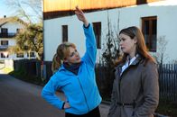 Sturm der Liebe – Rosalie (Natalie Alison, l.); Gitti (Kathleen Fiedler, r.)