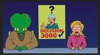 Futurama – L-R: Morbo, Linda