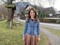 Heimat der Rekorde – Moderatorin Claudia Pupeter.