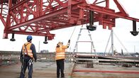 Helden der Baustelle – Baustelle während der Bauarbeiten