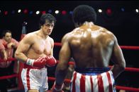Rocky – Rocky Balboa (Silvester Stallone) und Apollo Creed vor ihrem großen Kampf