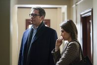 Bull – Jason Bull (Michael Weatherly, l.); Taylor Rentzel (MacKenzie Meehan, r.)