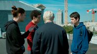 Stalk – v.l.n.r.: Alex (Pablo Cobo), Samir (Yasin Houicha), Lolo (Rio Vega) und Lucas „Lux“ (Théo Fernandez)