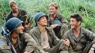 Der schmale Grat – Freundschaft im Krieg: Adrien Brody als Corporal Fife, Woody Harrelson als Sergeant Keck, Sean Penn als First Sergeant Edward Welsh