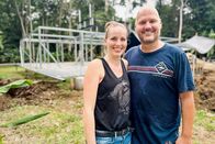 Auf und davon – Nadine und Michel Burkhalter auf der Baustelle in Costa Rica. Sie wollen ins Tourismusgeschäft einsteigen.