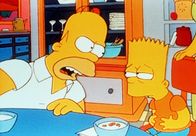 Die Simpsons – Als Bart sich über zunehmende Bauchschmerzen zu beklagen beginnt, nimmt Homer zunächst an, dass sein Sohn wie üblich nur simuliert.