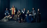 Versailles – Madame de Montespan (Anna Brewster), loyal valet Bontemps (Stuart Bowman), Louis XIV (George Blagden), mother queen Marie-Thérèse (Elisa Lasowski), friend Fabien Marchal (Tygh Runyan), chevalier (Evan williams), sister-in-law Henriette (Noémie Schmidt), brother Philippe d'Orléans (Alexander Vlahos)