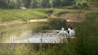 Ermittler! – Die Polizei sucht nach der vermissten Rebecca - auch in einem Wasserauffangbecken.