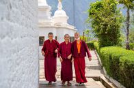 Thomas Junker unterwegs – Junge buddhistische Nonnen in Bumthang (Bhutan)