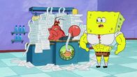 SpongeBob Schwammkopf – L-R: Larry, SpongeBob