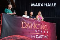 Dancing Stars - Das Casting – v.li.: Andi Knoll, Missy May, Balázs Ekker, Maria Angelini-Santner.
