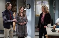 Last Man Standing – v.l.n.r.) Kyle Anderson (Christoph Sanders); Kristin Baxter (Amanda Fuller); Vanessa Baxter (Nancy Travis)