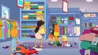 Power Sisters – Wendy hat Marine, Nat und Lulu beim Spionieren erwischt.