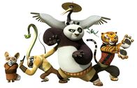 Kung Fu Panda – "Kung Fu Panda", Panda Po ist total begeistert von der chinesischen Kampfkunst Kung Fu. Sein größter Traum wäre es, sich den furiosen Fünf anschließen zu dürfen und selbst einmal ein ganz großer Kung Fu-Meister zu werden. Eher skeptisch nehmen die Fünf den dickbäuchigen Panda bei sich auf und stellen zu ihrer Überraschung fest, dass er durchaus eine große Hilfe sein kann. Vor allem für viel Action und Spaß ist ab jetzt immer gesorgt.