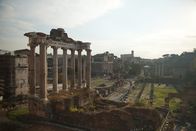 Schätze des Römischen Reichs – Das berühmte Forum Romanum im Zentrum von Rom.