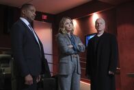 Navy CIS – (v.l.n.r.) Leon Vance (Rocky Carroll); Jack Sloane (Maria Bello); Leroy Jethro Gibbs (Mark Harmon)