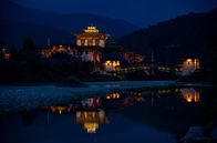 Thomas Junker unterwegs – Das Dzong in Punakha – buddhistisches Kloster und Verwaltungssitz (Bhutan)