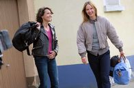 Tatort – Ulrike Folkerts (Lena Odenthal), Lisa Bitter (Johanna Stern).