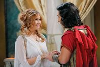Jessie – JESSIE - "Rossed At Sea, Part 2" - While exploring an Italian island, the Ross family's tour guide tells a story about Jessie's necklace, and how its curse brings anyone who wears it bad luck in love. This episode of "Jessie" airs Saturday, June 06 (8:00 PM - 8:30 PM ET/PT), on Disney Channel. (Disney Channel/Tony Rivetti) DEBBY RYAN, DENIZ AKDENIZ