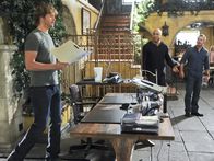 Navy CIS: L.A. – Untersuchen einen neuen Fall: Callen (Chris O'Donnell, r.), Sam (LL Cool J, M.) und Deeks (Eric Christian Olsen, l.) ...