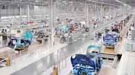 Building Big – Jeder Macan legt für seine Entstehung in der Fertigungsstraße insgesamt mehr als fünf Kilometer zurück.