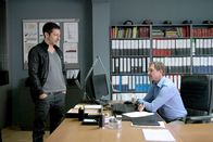 CopStories – (v.li.) Fahri Yardim (Altan Uslu), Johannes Zeiler (Andreas Bergfeld).