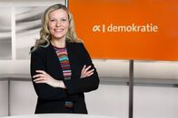 alpha-Demokratie – Moderatorin Birgit Kappel.