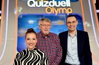 Quizduell - Olymp – Quizduell-Olymp: Marie-Louise Finck (l.), Prof. Eckhard Freise (M.) und Thorsten Zirkel (r.)
