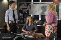 Criminal Minds – Auf Reid (Matthew Gray Gubler, l.), Garcia (Kirsten Vangsness, r.) und Ashley (Rachel Nichols, M.) wartet ein neuer grausamer Fall ...