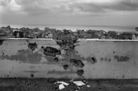 Narben des Krieges – Fotoaufnahmen dokumentieren die Spuren der Zerstörung in Beirut nach dem Libanesischen Bürgerkrieg.