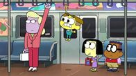 Big City Greens – Second from left: Cricket Green, second from right: Tilly Green, first from right: Remy