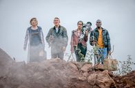 Doctor Who – v.l.n.r.: The Doctor (Jodie Whittaker), Graham (Bradley Walsh), Yaz (Mandip Gill), Ryan (Tosin Cole)