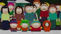 South Park – Vorne, l-r: Stan, Kyle, Eric, Kenny