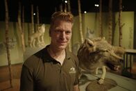 Mythos - Die größten Rätsel der Geschichte – Frank Faß vom Wolfcenter Niedersachsen untersucht das Verhalten der Wölfe. Er glaubt nicht, dass die Tiere gezielt Menschen jagen.
