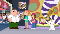 Family Guy – (v.l.n.r.) Peter Griffin, Lois Griffin, Meg Griffin, Stewie Griffin, Brian Griffin