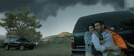 The Twisters – Erica Garland (Kayla Fields) und James Garland (Mark Justice)