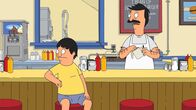Bob's Burgers – Gene, l.; Bob, r.