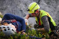 In höchster Not - Bergretter im Einsatz – Übung der Bergwacht Ramsau.