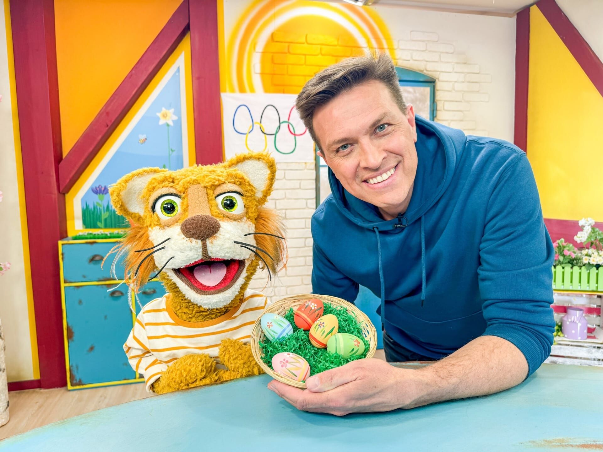 Hallo Okidoki – Robert Steiner und Kater Kurt.