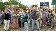 Die unheimliche Leichtigkeit der Revolution – Franka (Janina Fautz), Stefan (Ferdinand Lehmann)