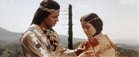 Winnetou II – Winnetou (Pierre Brice), Ribanna (Karin Dor)