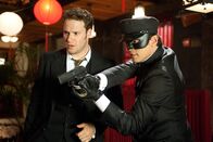 The Green Hornet – Als Kato (Jay Chou, r.) die Fronten wechselt, hat Britt (Seth Rogen, l.) eine gute Chance zu überleben ...