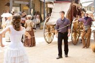 Castle – L-R: Kate Beckett (Stana Katic) und Richard Castle (Nathan Fillion)