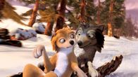 Alpha und Omega – Endlich hat es Omega (hinten) geschafft, seine Angebetete Alpha zu seinem Lieblingsspiel zu überreden.